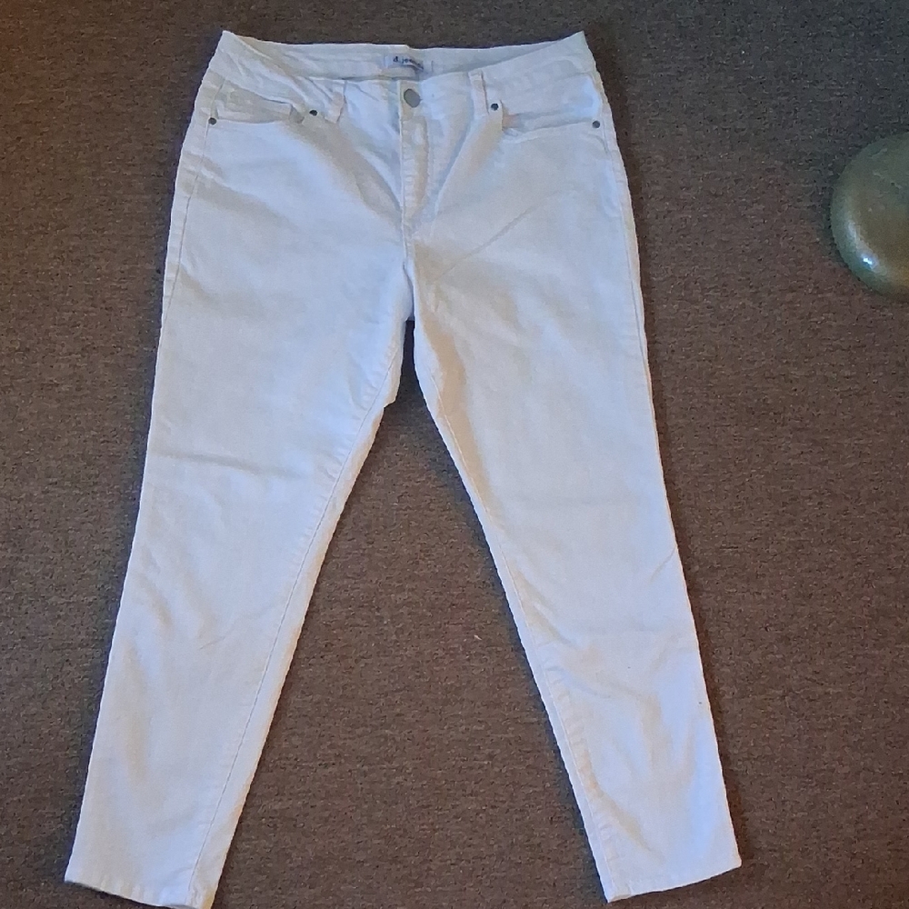 d. jeans Women's Skinny Jeans - White
